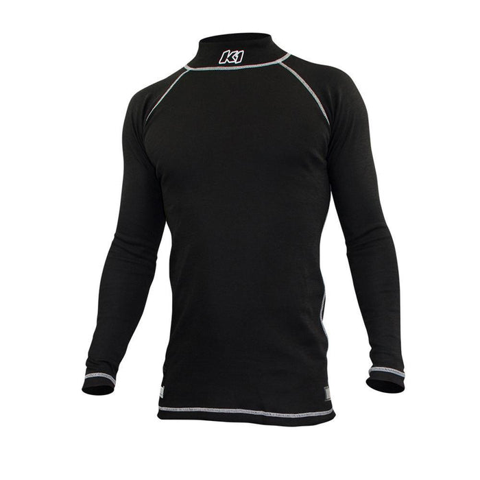 K1 Racegear K1R26-FUS-N-M Undershirt Flex Black Medium