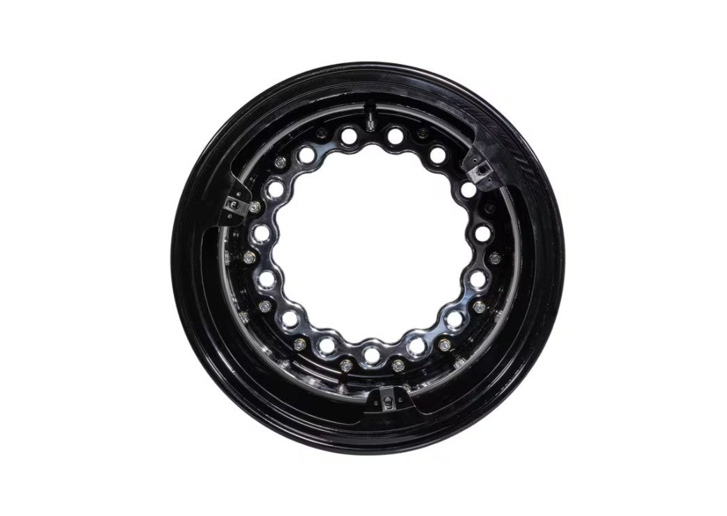Keizer Aluminum Wheels, Inc. KAW159PRB Outer Wheel Half 15x9 Wide 5 Pro-Ring Black