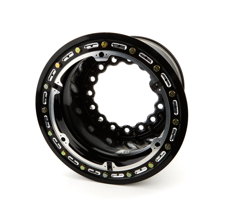 Keizer Aluminum Wheels, Inc. KAWW15145BLB 15x14 5in BS Wide 5 Blk B/L Modular