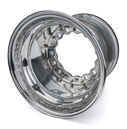 Keizer Aluminum Wheels, Inc. KAWW15145FIBL Wheel Wide 5 15x14 5in BS Forged Inner B/L Blk