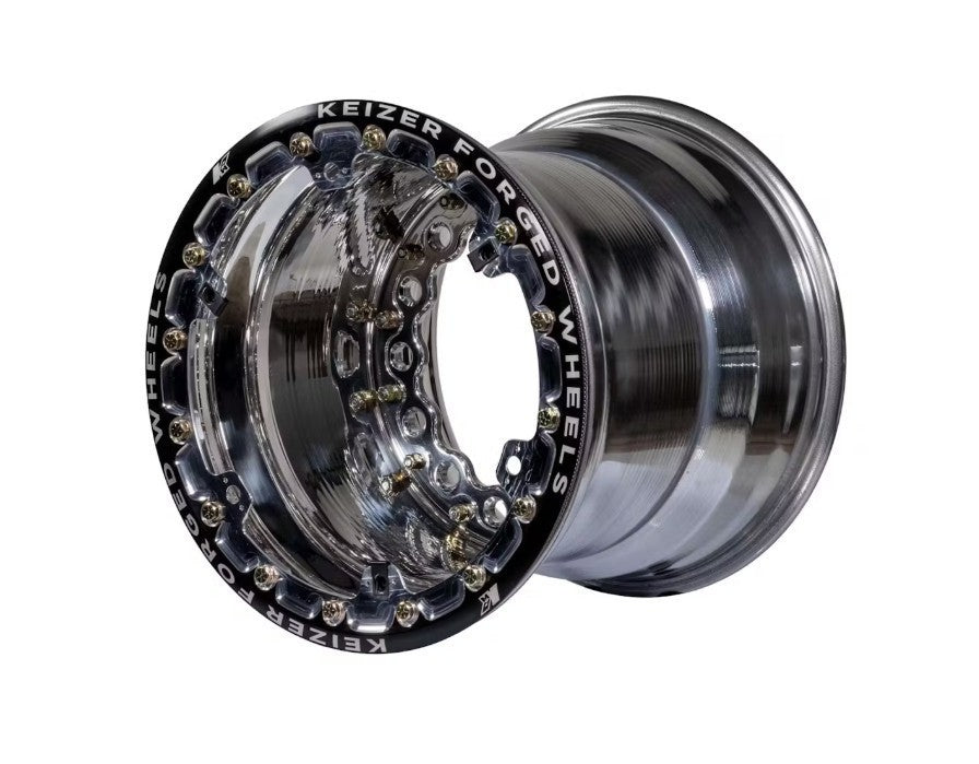 Keizer Aluminum Wheels, Inc. KAWW15146FBL Wheel Wide 5 15x14 in BS Forged Beadlock