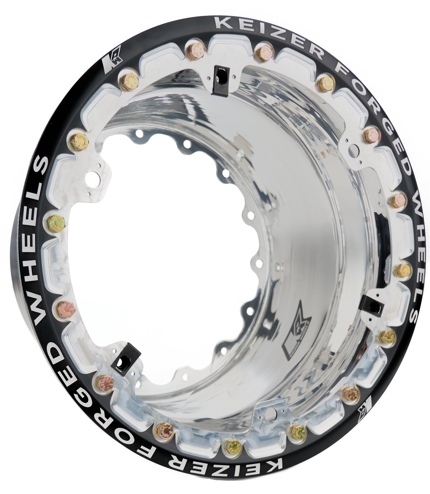 Keizer Aluminum Wheels, Inc. KAWW159FBL Outer Wheel Half 15x9 Wide 5 Forged Beadlock