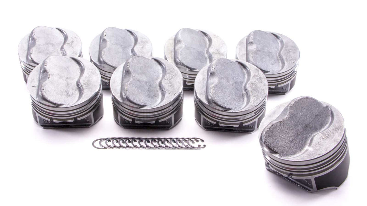 Kb Performance Pistons KBP9903HC.030 SBC Domed Piston Set 4.030 Bore +14cc