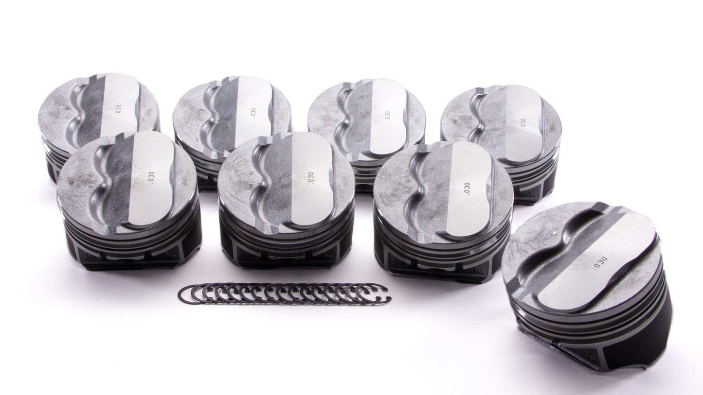 Kb Performance Pistons KBP9904HC.030 SBC Domed Piston Set 4.030 Bore +4cc