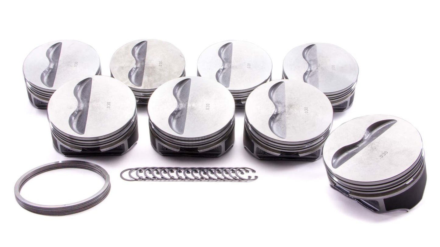 Kb Performance Pistons KBP9909HC.040 SBC F/T Piston Set 4.040 Bore -5cc
