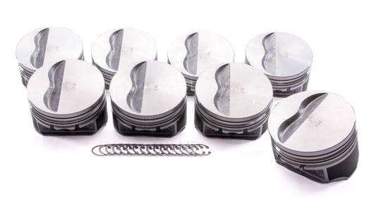 Kb Performance Pistons KBP9911HC.030 SBC Flat Top Piston Set 4.155 Bore -5cc