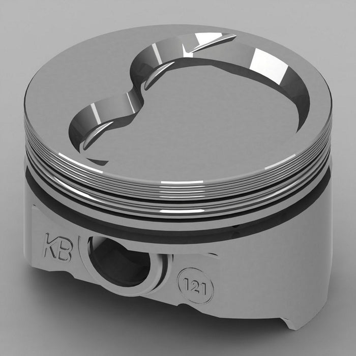 Kb Performance Pistons KBPKB121.030 SBC Dished Piston Set 4.030 Bore -28cc