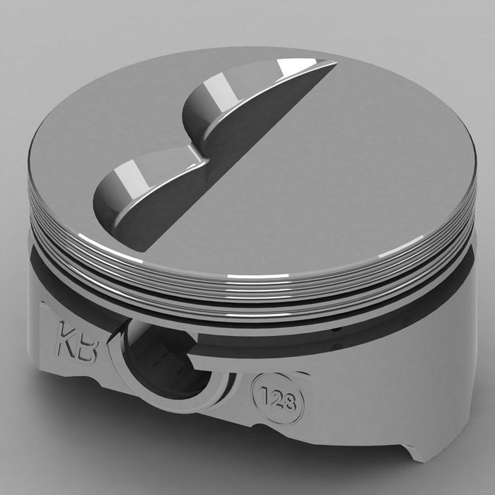 Kb Performance Pistons KBPKB128.030 SBC Flat Top Piston Set 4.155 Bore -7cc