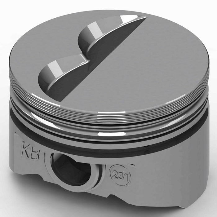 Kb Performance Pistons KBPKB231.040 SBC Flat Top Piston Set 4.040 Bore -6cc