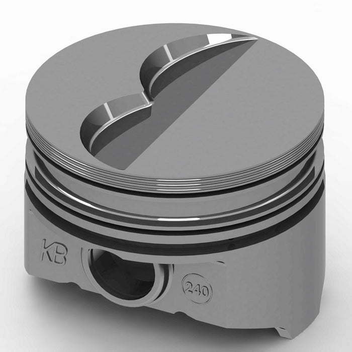Kb Performance Pistons KBPKB240.030 BBM Flat Top Piston Set 4.372 Bore -8cc