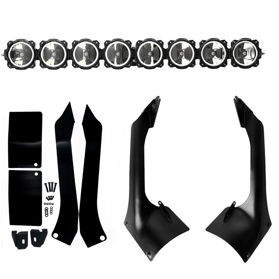 Kc Hilites KCH91336 Pro6 LED Overhead 8 Ligh t 18- Jeep Wrangler JL