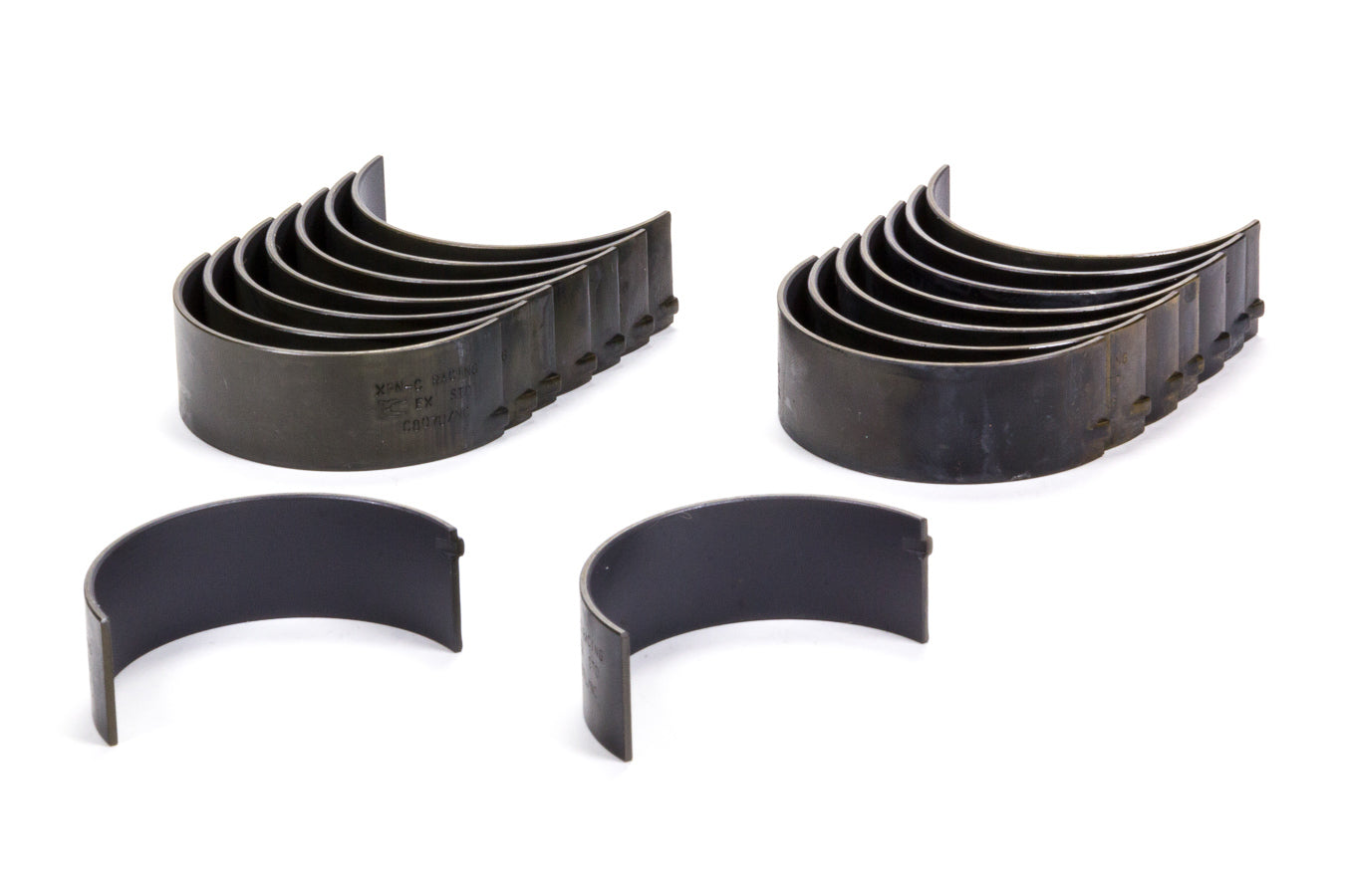 King Bearings KEBCR807XPNC Rod Bearing Set - Coated SBC w/2.100