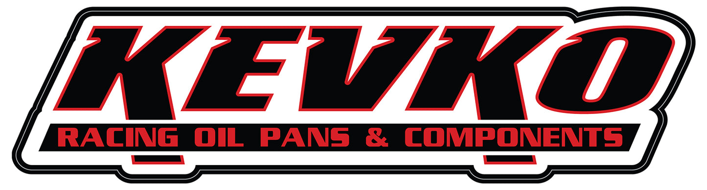 Kevko Oil Pans & Components KEVK9128-O Wissota Legal 66in Wide Adj. Height Spoiler