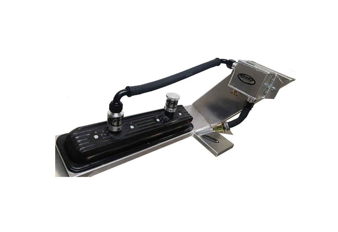 Kevko Oil Pans & Components KEVK139-OPEN Alum Evac Tank Kit w/1-1/2in Slip ons