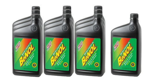 Klotz Synthetic Lubricants KLOBC-172-10 BENOL Racing Castor Lube Case 1 Quart