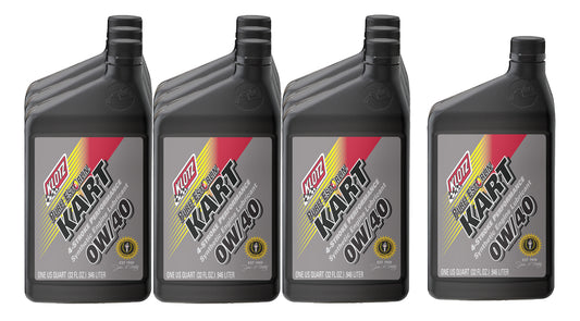 Klotz Synthetic Lubricants KLOKE-240-10 Pure Estorlin Kart 4 Stroke 0w40 Case 10x1Qt