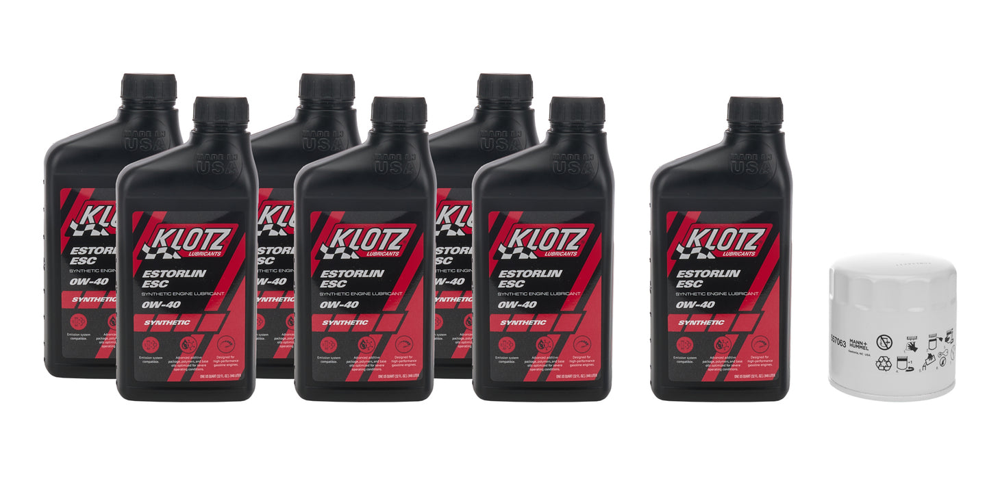 Klotz Synthetic Lubricants KLOKT-402 Oil Change Kit 17-23 Dodge 6.1/6.2/6.4L