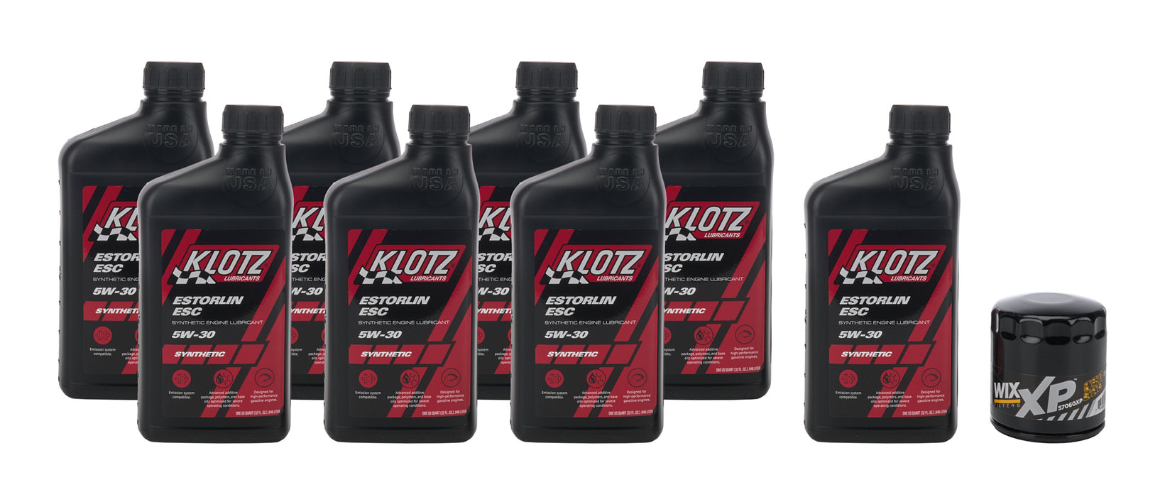 Klotz Synthetic Lubricants KLOKT-407 Oil Change Kit 07- GM L77/L99/LS3/LS7