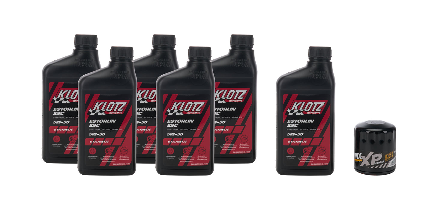 Klotz Synthetic Lubricants KLOKT-408 Oil Change Kit 97-06 GM GenIII LS