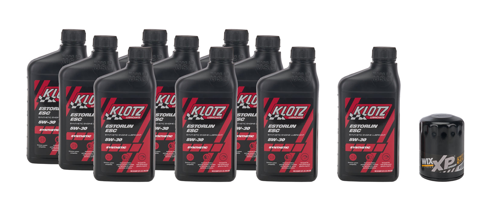 Klotz Synthetic Lubricants KLOKT-409 Oil Change Kit 18-22 Mustang 5.0L
