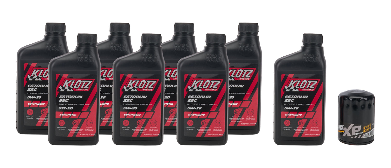 Klotz Synthetic Lubricants KLOKT-410 Oil Change Kit 11-15 Mustang 5.0L