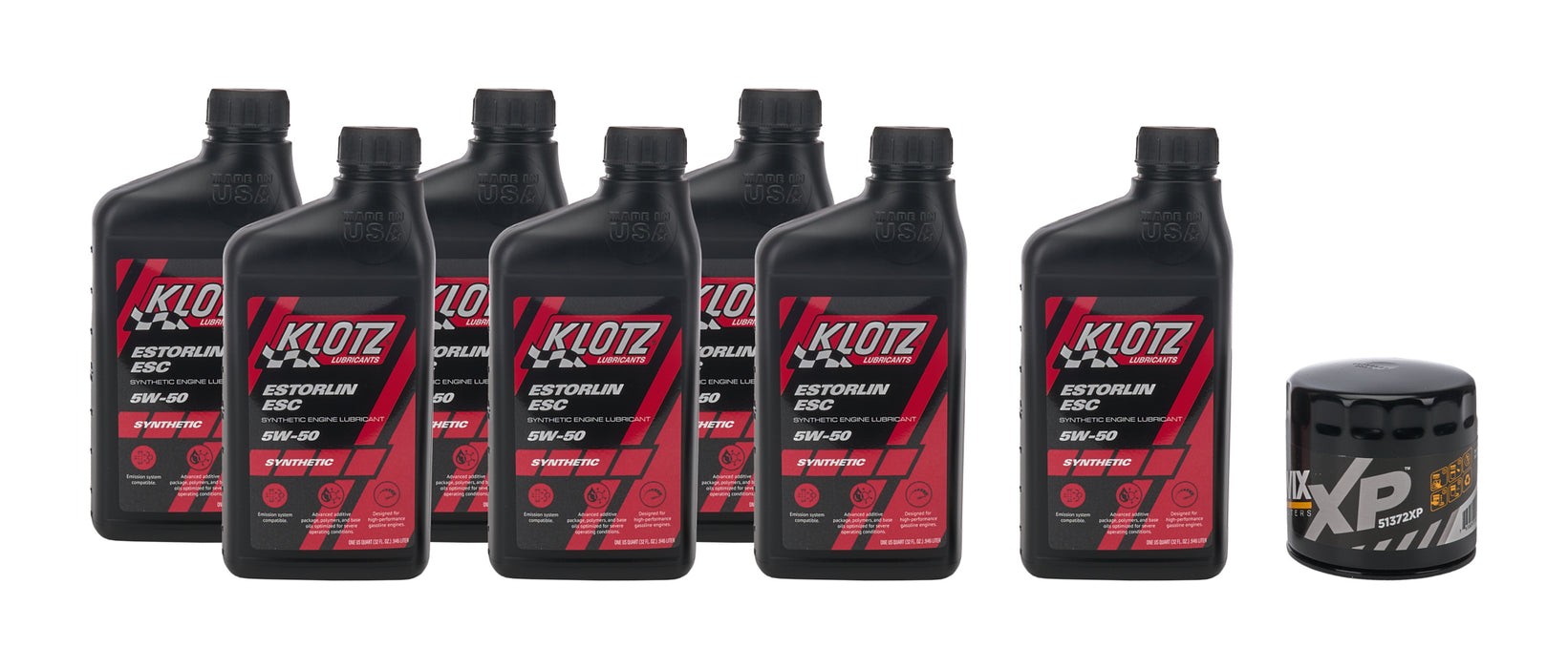 Klotz Synthetic Lubricants KLOKT-411 Oil Change Kit 07-12 Mustang GT500