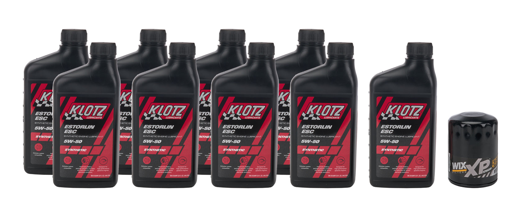 Klotz Synthetic Lubricants KLOKT-412 Oil Change Kit 12-13 Mustang Boss 5.0L