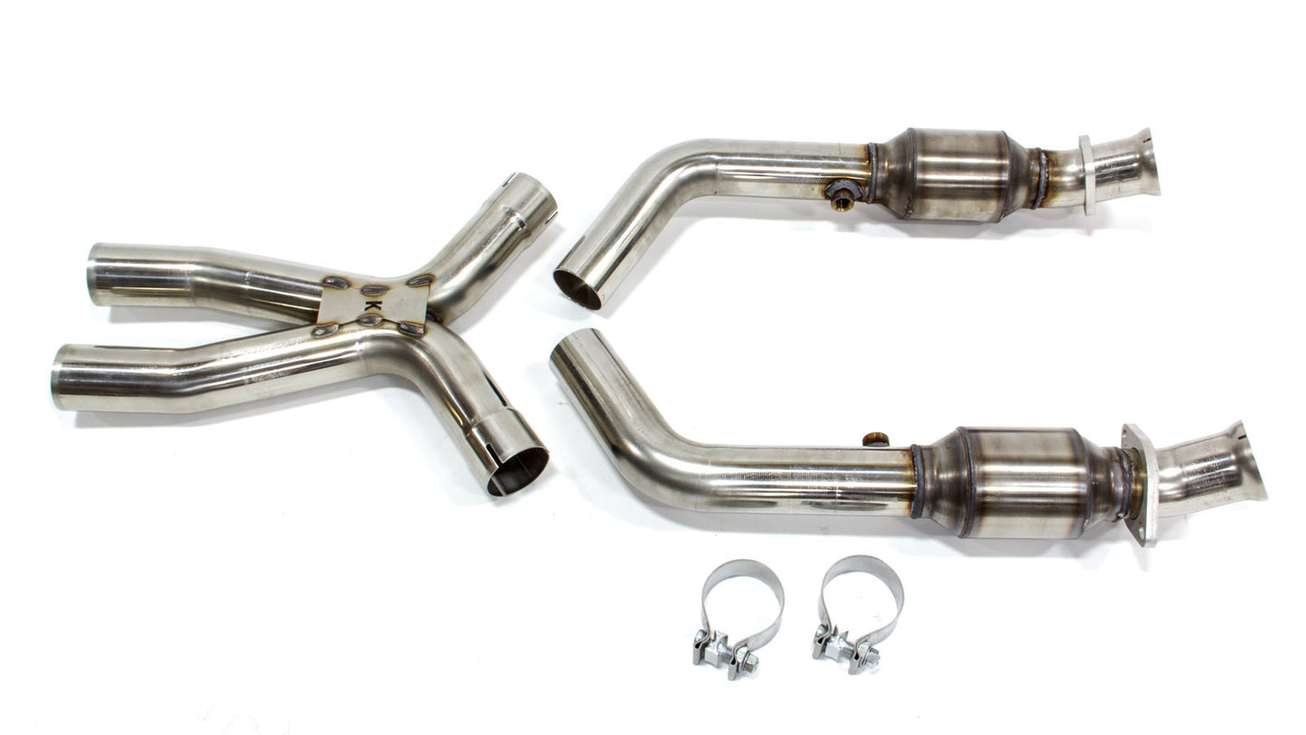 Kooks Headers KOK11313200 X-Pipe Catted 2.5in 05-10 Mustang 4.6L