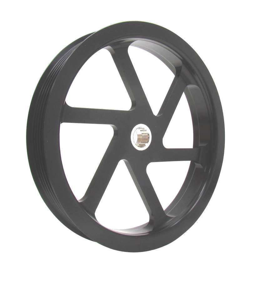 Krc Power Steering KRC20017600 6.0in 6-Rib Pulley Alum P/S Pump
