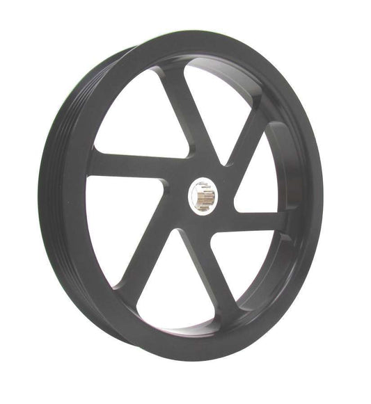 Krc Power Steering KRC20017600 6.0in 6-Rib Pulley Alum P/S Pump