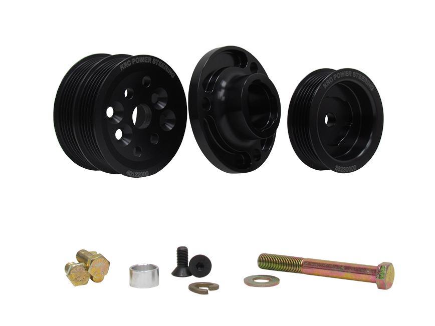 Krc Power Steering KRC36351500 Serpentine Pulley Kit w/SBC Head Mount