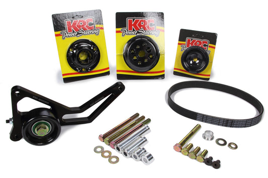 Krc Power Steering KRC37453000 Pro Series Serpentine Pulley Kit 30% w/Idler