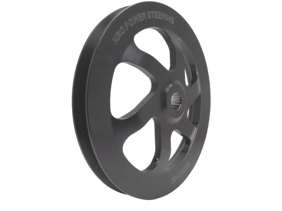 Krc Power Steering KRC50100000 Pulley 6in Alum. V-Belt