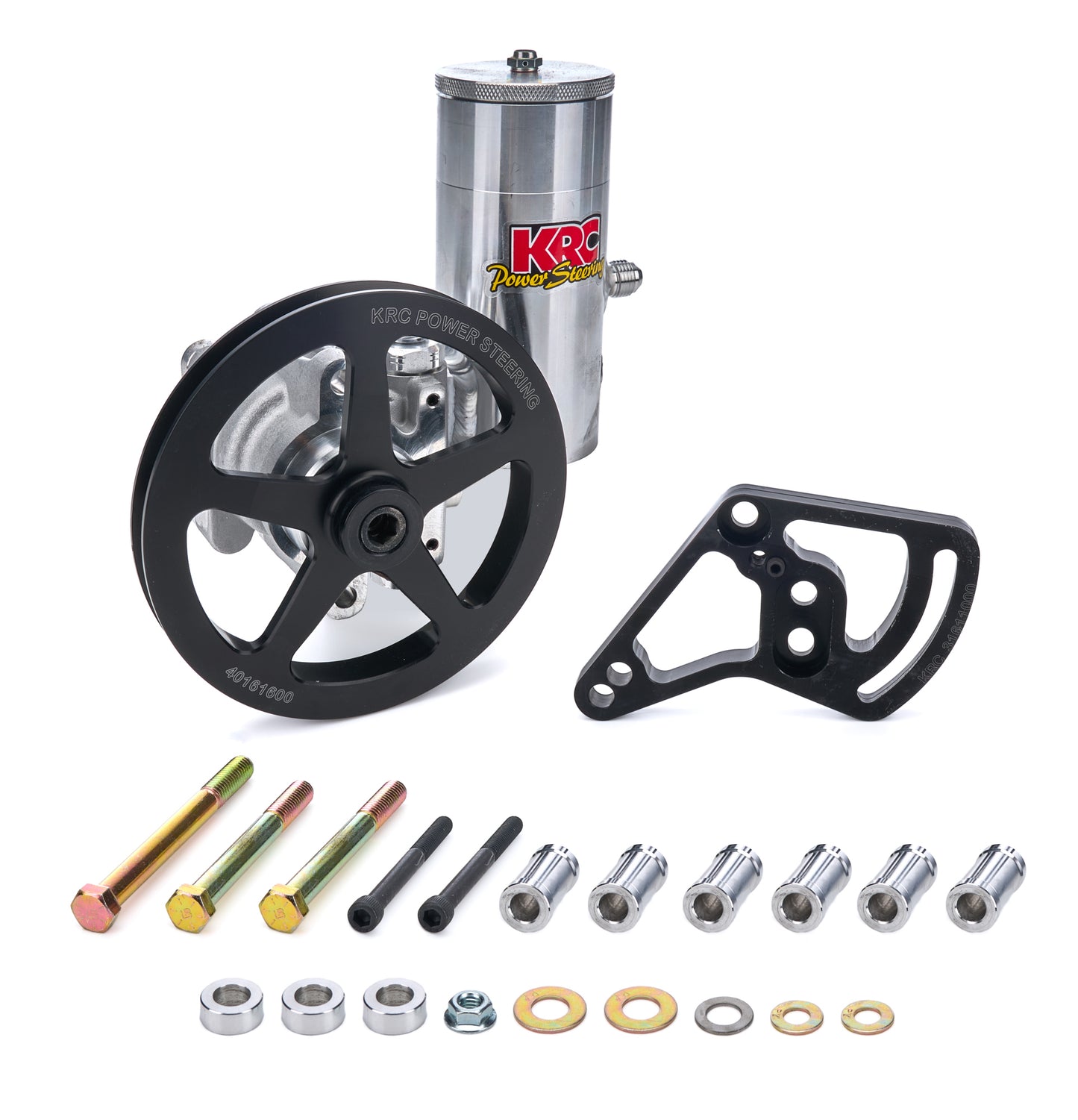 Krc Power Steering KRCESP18610111 Power Steering Kit SBF 302 w/6in V-Belt Pulley