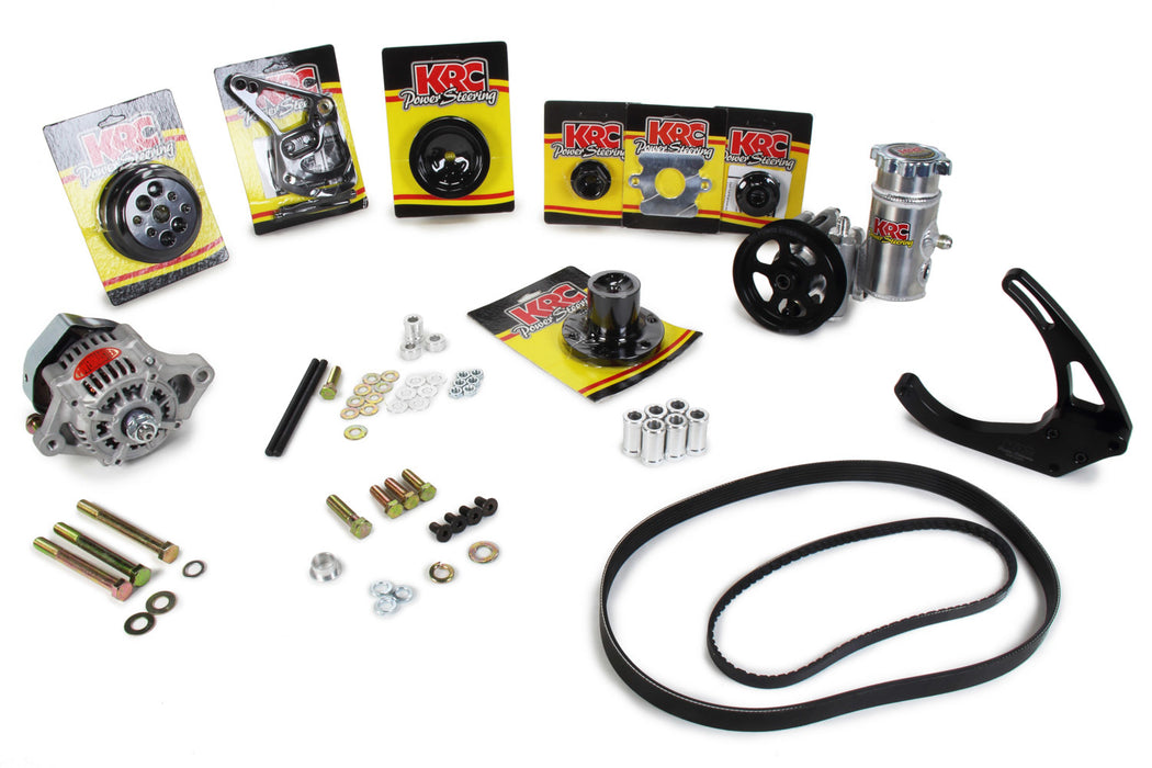 Krc Power Steering KRCKIT67347122 Complete SB Ford Crate Kit Head Mount