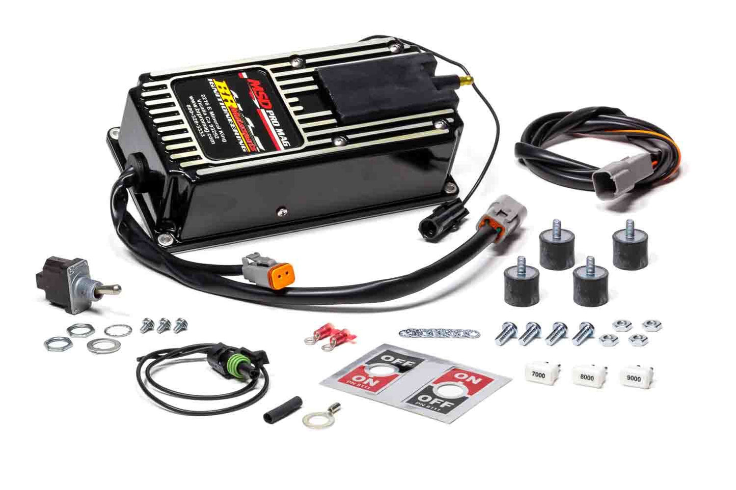 King Racing Products KRPING8106-BLK Black Magic 8106 Spark Box