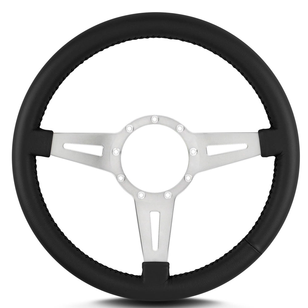 Lecarra Steering Wheels LEC43201 Steering Wheel Mark 4 El egante Pol. w/Blk Wrap
