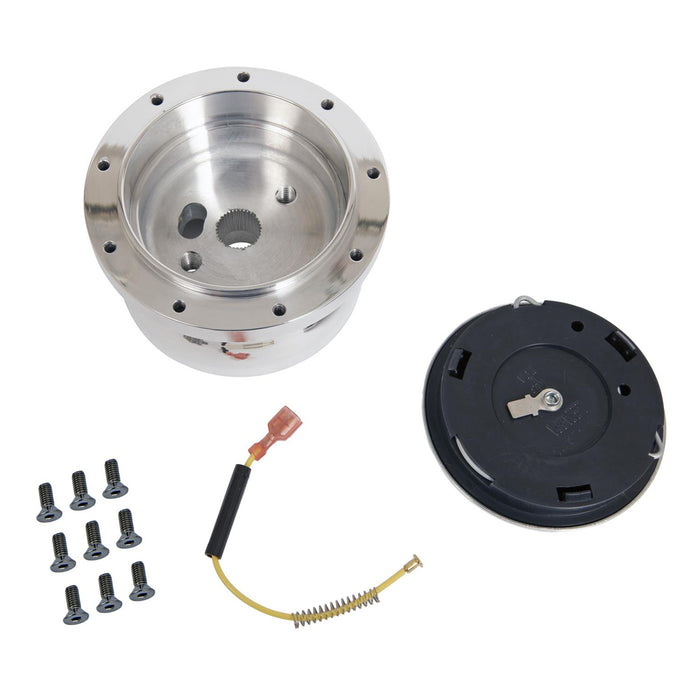 Lecarra Steering Wheels LECB-64400 Steering Wheel Adapter Nine Bolt 67-94 GM Pol.