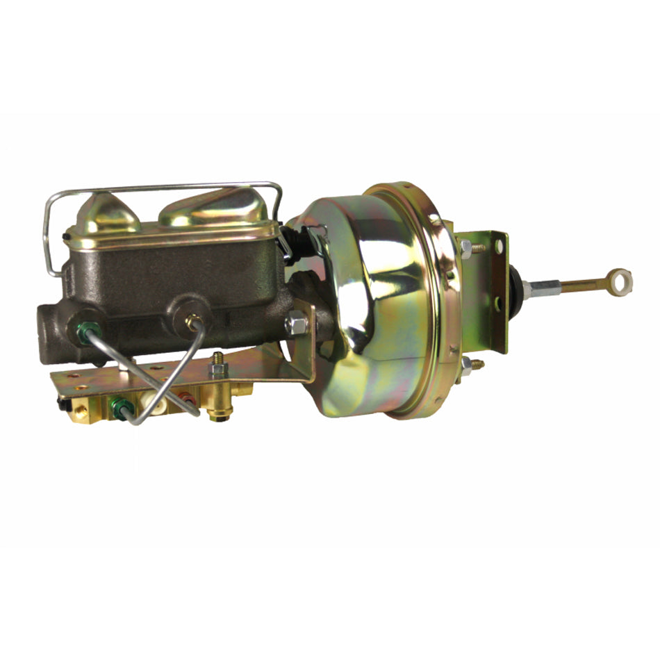 Leed Brakes LEE5H473 7in Brake Booster Zinc 1in Bore Master Cylinder
