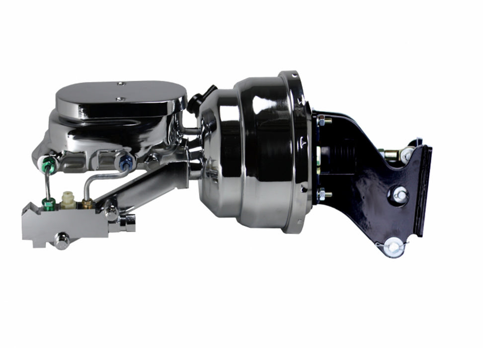 Leed Brakes LEE796B4 8in Dual Power Booster 1-1/8in Bore Flat Top