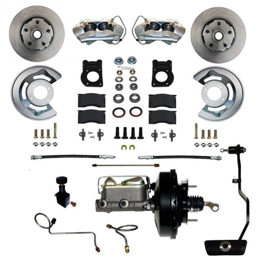 Leed Brakes LEEFC0002-3405A Power Brake Conversion 67-69 Mustang