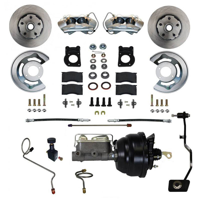 Leed Brakes LEEFC0002-X405M Power Brake Conversion 67-69 Mustang
