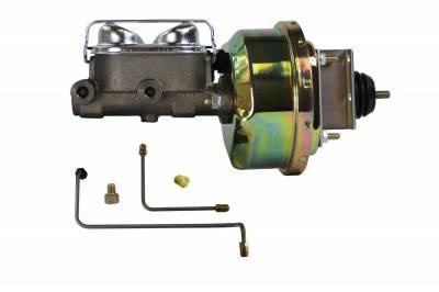 Leed Brakes LEEFC0035HK Hydraulic Kit - Power Dr um Brakes 64.5-66 Mustan