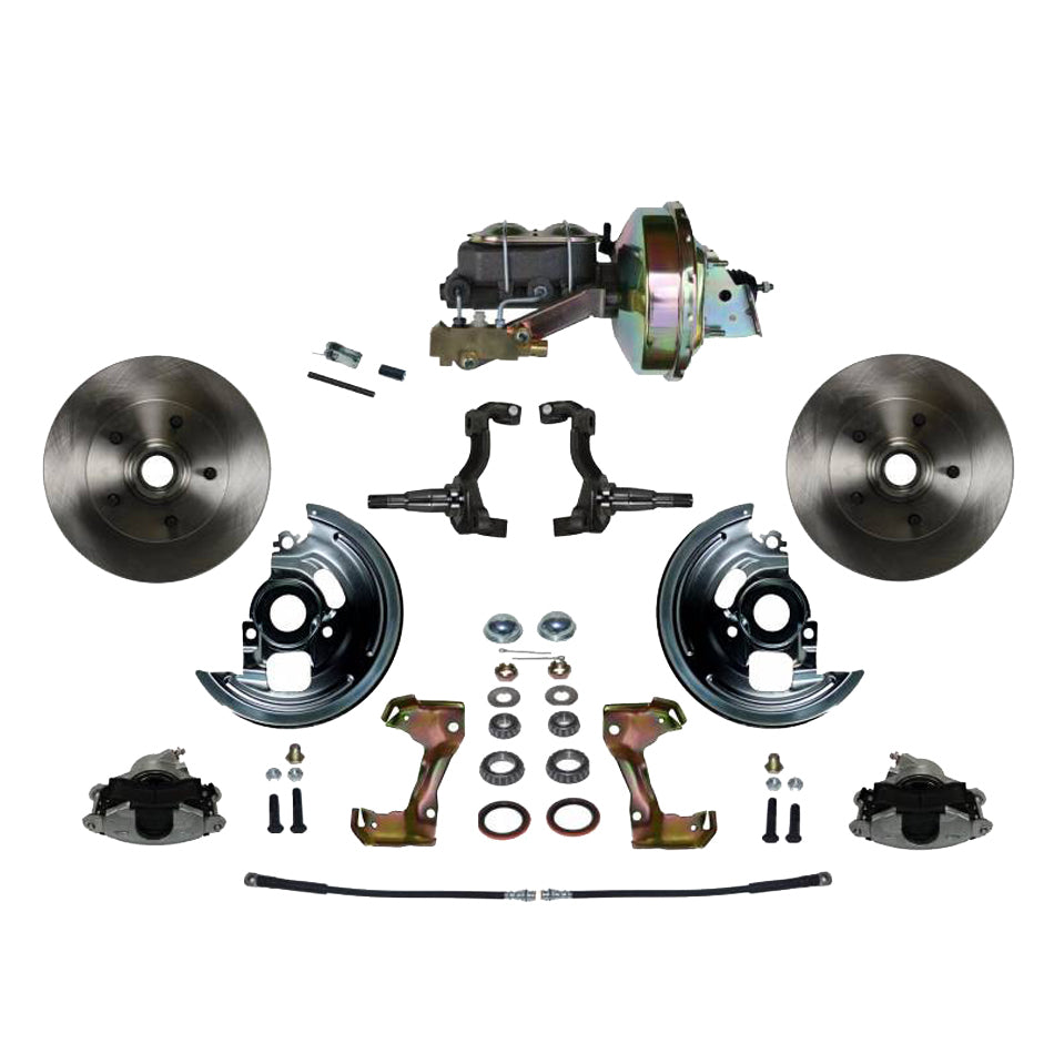 Leed Brakes LEEFC1002-E1A1 Power Brake Conversion Kit A/F & X-Body Cars