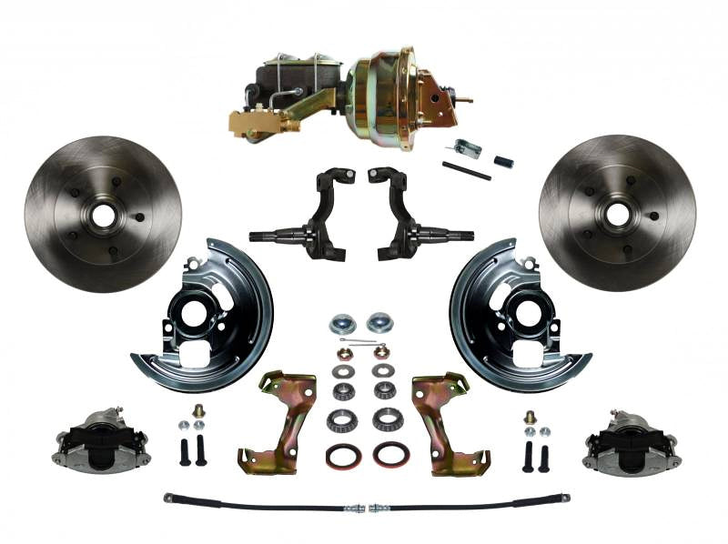 Leed Brakes LEEFC1002-M1A1 GM A/F/ X-Body Power Coversion Brake Kit