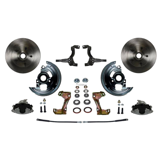 Leed Brakes LEEFC1002SM Disc Brake Conversion Sp indle Mount A/F & X-Body