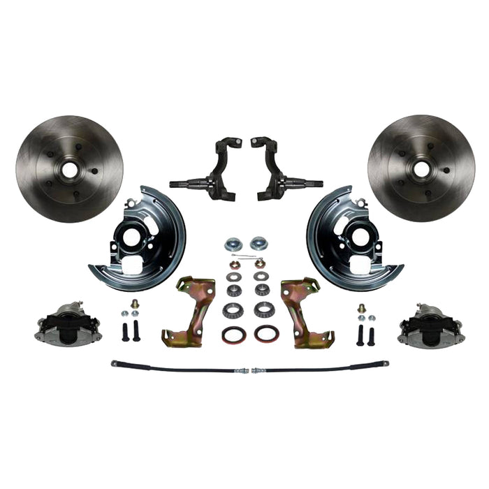 Leed Brakes LEEFC1002SM Disc Brake Conversion Sp indle Mount A/F & X-Body