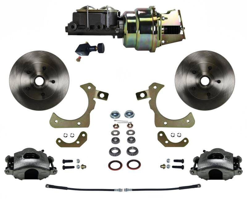 Leed Brakes LEEFC1010-K105 55-58 GM Full Size Car Brake Conversion Kit