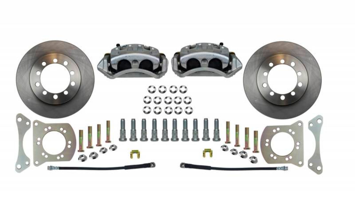 Leed Brakes LEEFC3001SM 43-75 Jeep CJ Front Disc Brake Kit