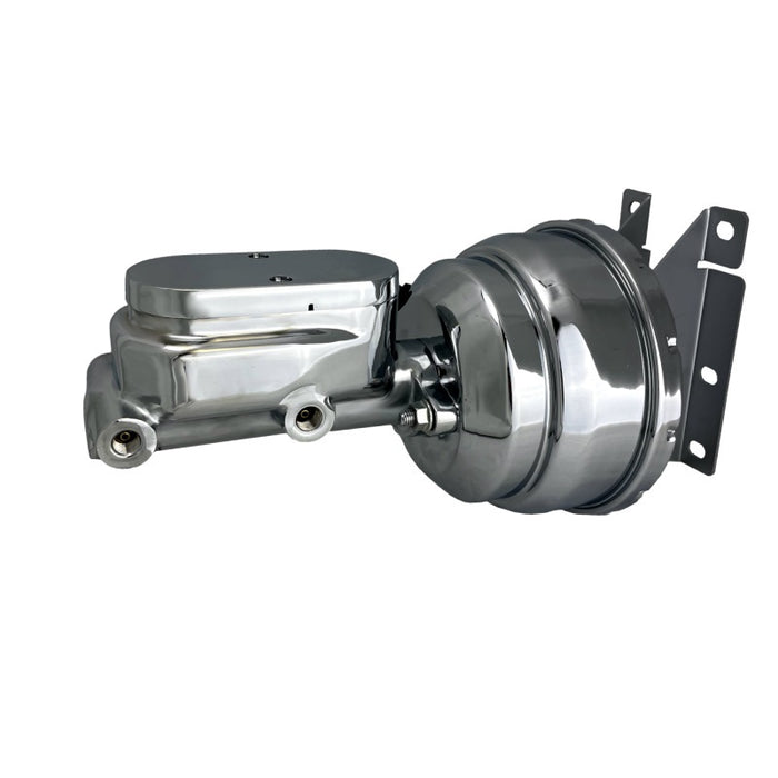 Leed Brakes LEEPBKT6012 73-87 GM P/U Brake Booster 8in Dual Chrome